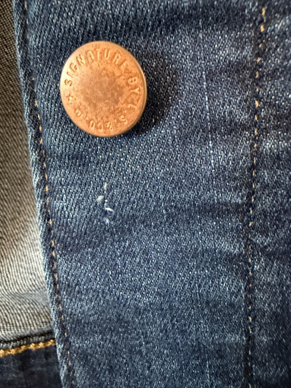 💙Levi’s Dark Denim Signature Jacket size Medium 💙 - Picture 5 of 5